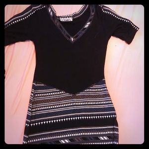 Tribal print dress